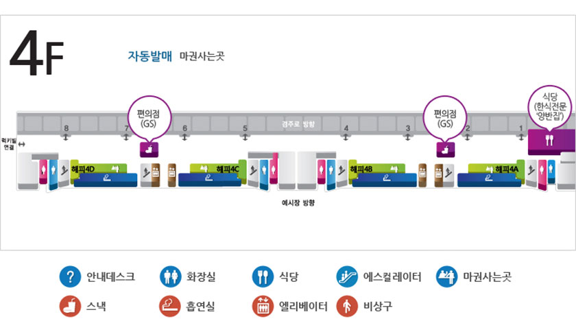 렛츠런파크 서울 먹거리 지도