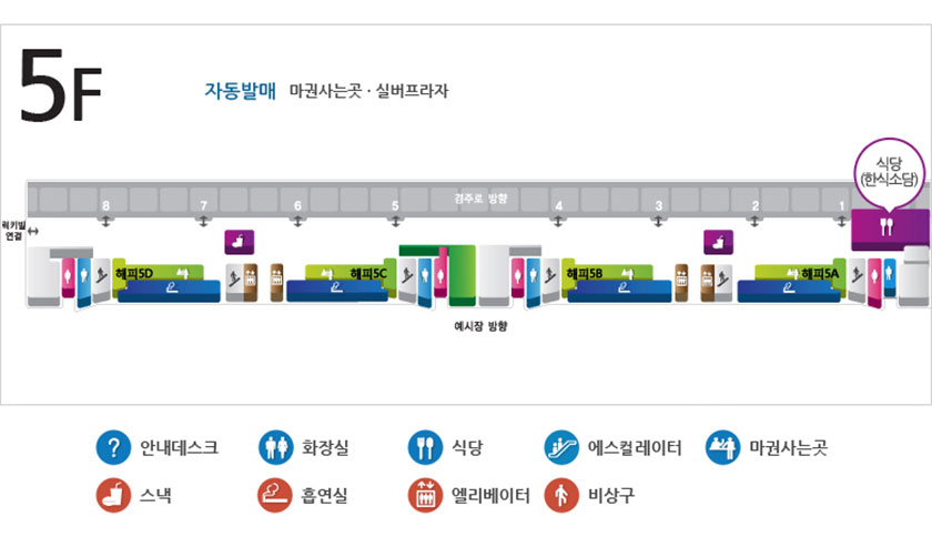 렛츠런파크 서울 먹거리 지도